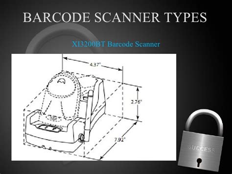 Barcode scanner types