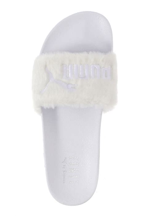 Rihanna’s Fur Fenty x Puma Slides Are Here—Here’s Where to Buy Them ...