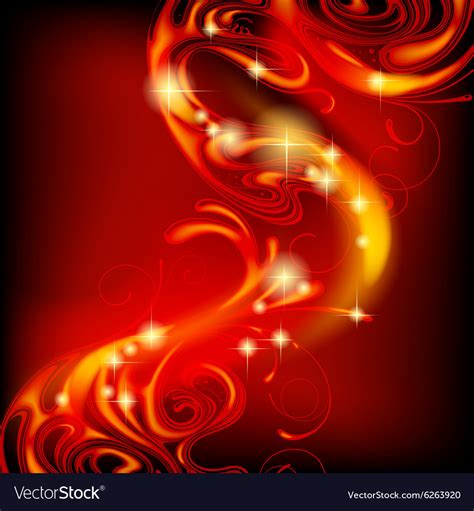 Abstract fire background Royalty Free Vector Image