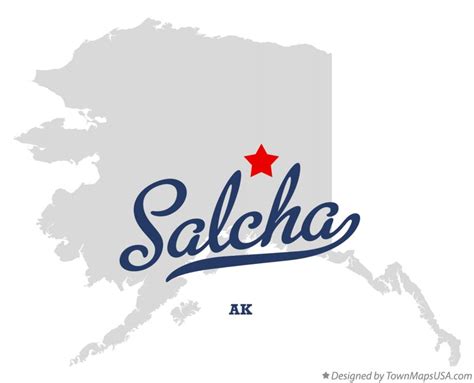 Map of Salcha, AK, Alaska