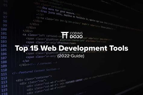 Top 15 Web Development Tools (2022 Guide) - Coding Dojo