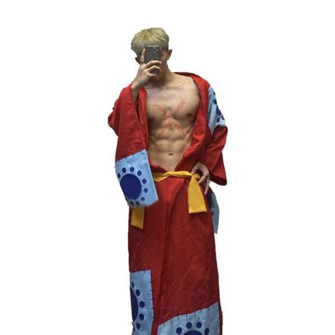 US $33.00 | Customize One Piece Luffy Wano Country Arc Cosplay Costume ...