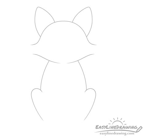 How to Draw a Fox Step by Step - EasyLineDrawing