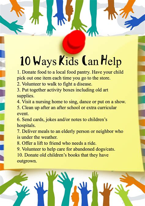 Helping Others Activities For Kids