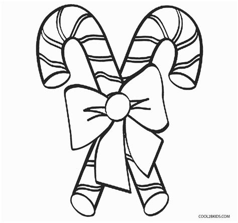 Free Printable Candy Cane Coloring Pages For Kids | Cool2bKids