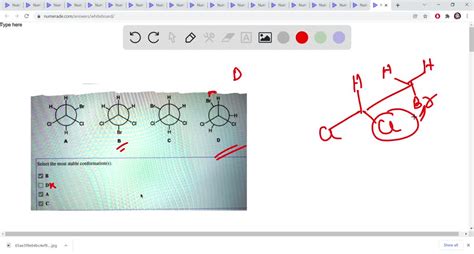 SOLVED: The Newman projections of 1,1-dichloro-2-bromoethane are shown ...