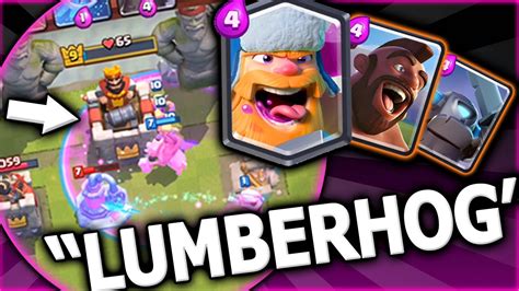 NEW HOG LUMBERJACK DECK!! "LUMBERHOG" | Clash Royale | GOOD LUMBERJACK DECK - ARENA 9 STRATEGY ...