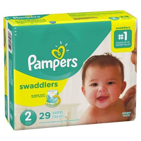 Pampers Swaddlers Diapers Size 2 29 Count, 29 ct - Kroger