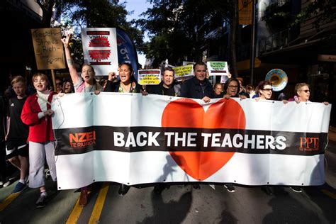 New Zealand Teachers Go on 'Mega-Strike' for Higher Pay | TIME