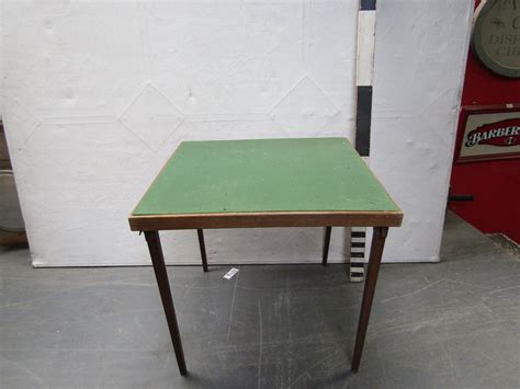 1180240 Portable Poker Table / Folding Legs ( H 67 cm x 76 x 76 ) x 1 off – Stockyard Prop and ...