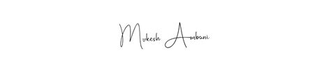 92+ Mukesh Ambani Name Signature Style Ideas | Exclusive Online Signature