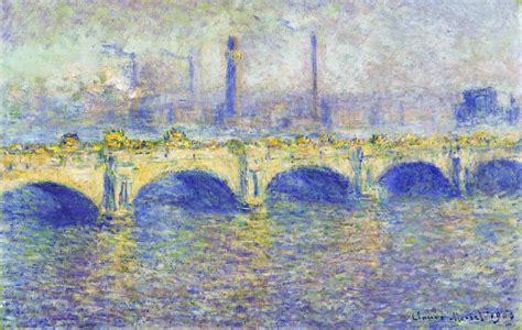 Claude Monet, picture Waterloo Bridge, Effect of the Sun 1903 | ArtsViewer.com