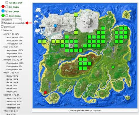 Spawn Map Instruction Manual - Official ARK: Survival Evolved Wiki