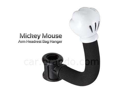 Mickey Mouse Arm Headrest Bag Hanger