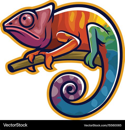 Chameleon Royalty Free Vector Image - VectorStock