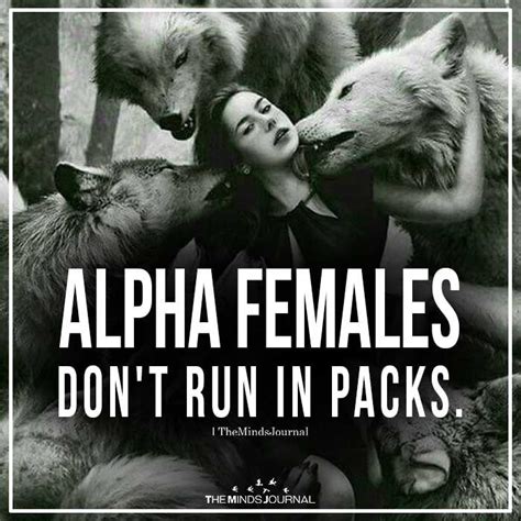 Best alpha female fearless wolf quotes