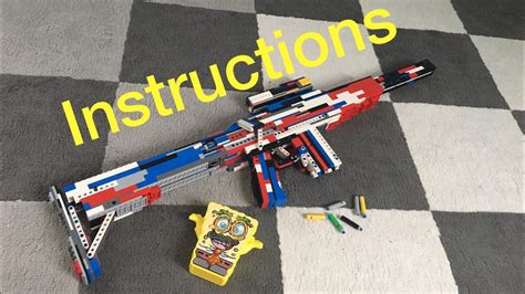 Lego Sniper Rifle instructions - YouTube