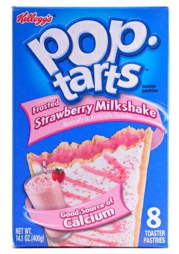 Strawberry milkshake poptarts | Pop tarts, Pop tart flavors, Weird oreo ...