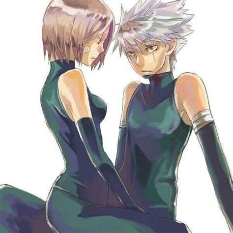 Pin on Kakashi & Rin