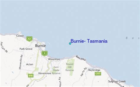 Burnie, Tasmania Tide Station Location Guide