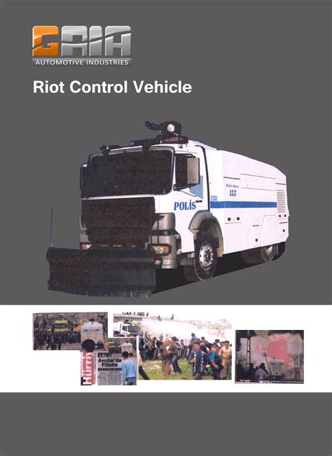 Riot Control Vehicles - Gaia Automotive IndustryGaia Automotive Industry