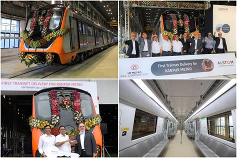 UP CM Yogi Adityanath Unveils First Make In India Prototype Metro Train ...