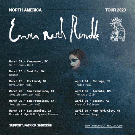 Emma Ruth Rundle Announces Spring 2023 North American Tour Dates ...