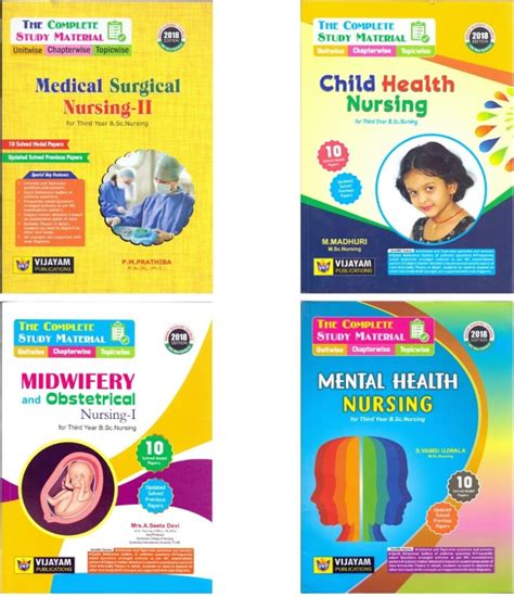 BSc Nursing Books 2023: 1st, 2nd, 3rd 4th Year [PDF], 54% OFF