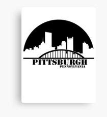 Pittsburgh Skyline: Canvas Prints | Redbubble