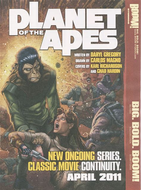 Bloody Pit of Rod: New Planet of the Apes comics!!