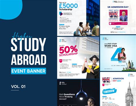 STUDY ABROAD Campaign Banner (Vol: 01) by Md. Mehedi Hasan Abeer on ...