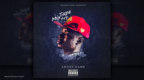 How To Make a Mixtape Art Cover In Photoshop