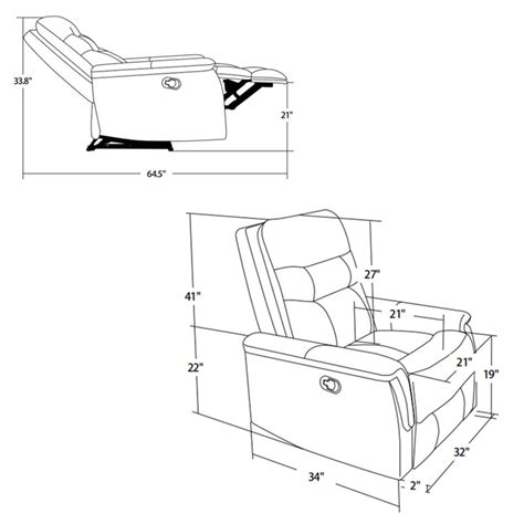 Hokku Designs Jerelle Faux Leather Recliner & Reviews | Wayfair