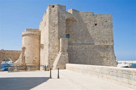 Carlo V Castle. Monopoli. Apulia. Stock Photo - Image of fortification, prison: 61445676