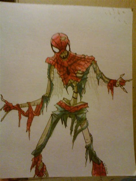 Zombie spider-man by AstridRigbyGal on DeviantArt