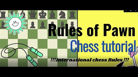 Chess Rules || How to move pawn - YouTube