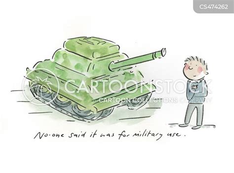 Tank Battles Cartoons and Comics - funny pictures from CartoonStock