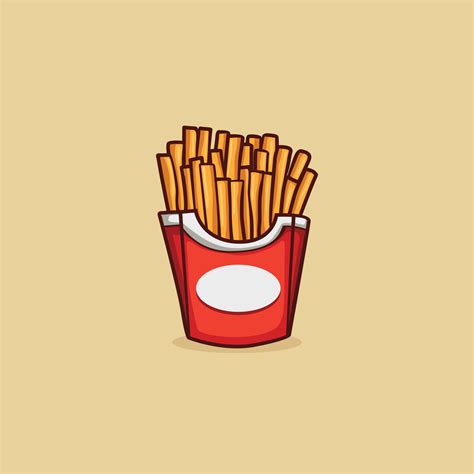 French Fries Logo Vector Art, Icons, and Graphics for Free Download