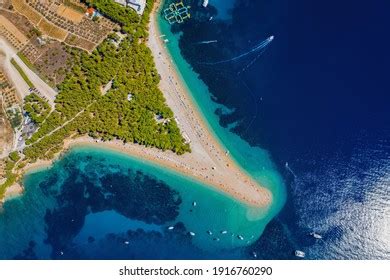 Golden Cape Zlatni Rat Island Brac Stock Photo 1916760290 | Shutterstock