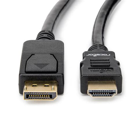 Rocstor Premium DisplayPort to HDMIÂ Converter Cable - 6 ft