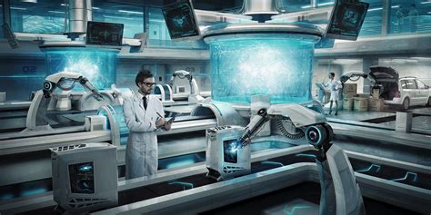 #sifi #sciencefiction #future #lab | Sci fi lab, Futuristic laboratory ...