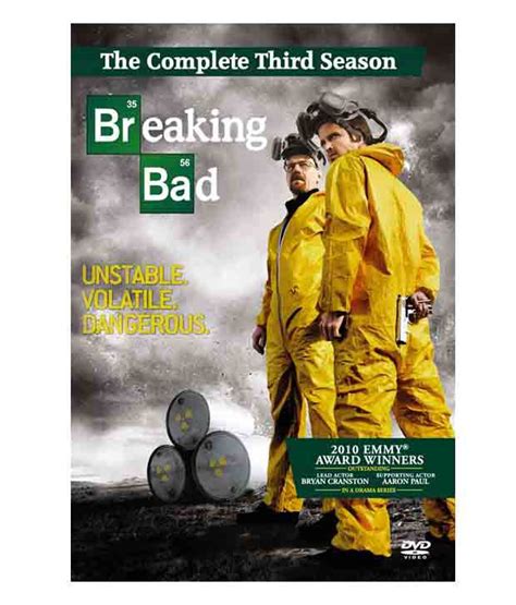 Breaking Bad Season 3 (English) [DVD]: Buy Online at Best Price in ...