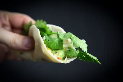 Ceviche Taco with Cilantro Sauce and Lime – Ateriet