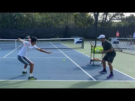 HIGH PERFORMANCE TENNIS DRILLS FOR ALL AGES with Coach Dabul / ATP / Intensity / Tennis Training ...