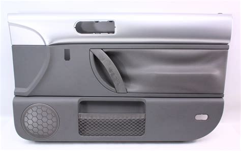 RH Front Interior Door Panel 98-05 VW Beetle - Interior Trim - Silver / Grey