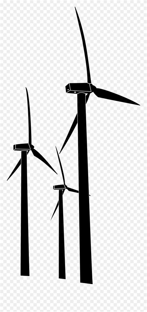 Wind Turbines - Clip Art Wind Turbine - Png Download (#145997) - PinClipart