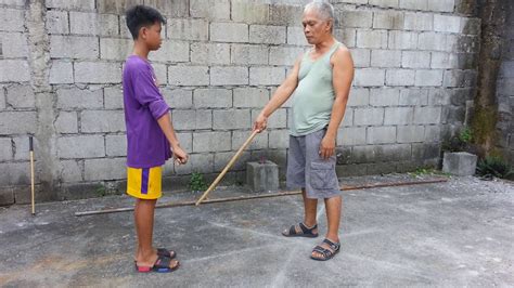 Arnis Training (Preparing For Dual Exercise) - YouTube