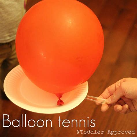 Toddler Approved!: Active Indoors- Balloon Tennis