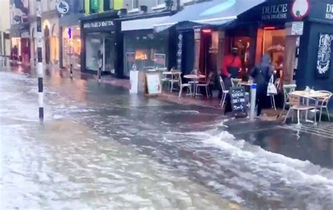 Cork City flooding - high tides create perfect storm