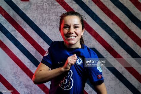 Jessie Fleming of Chelsea poses during the UEFA Women's Champions... in 2022 | Poses, Champion ...